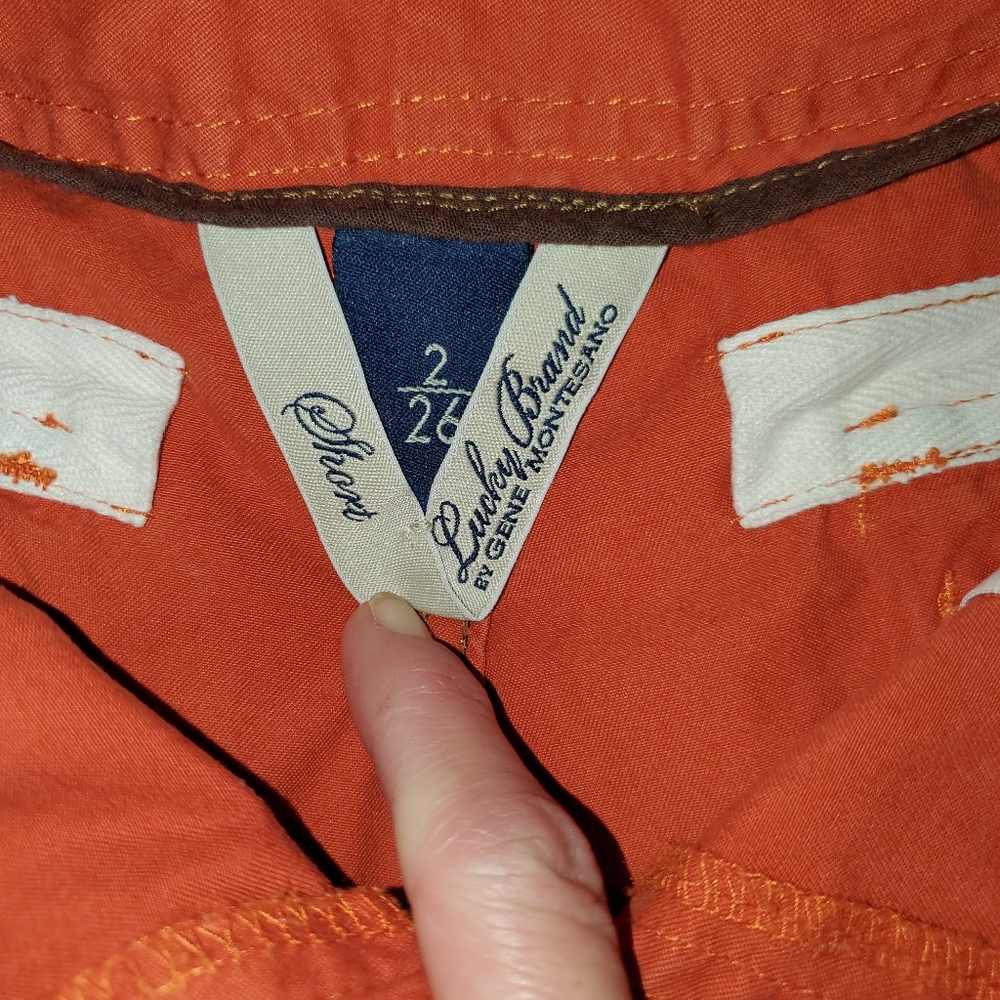 Lucky Brand women's cargo chino shorts - Picture 6 of 7
